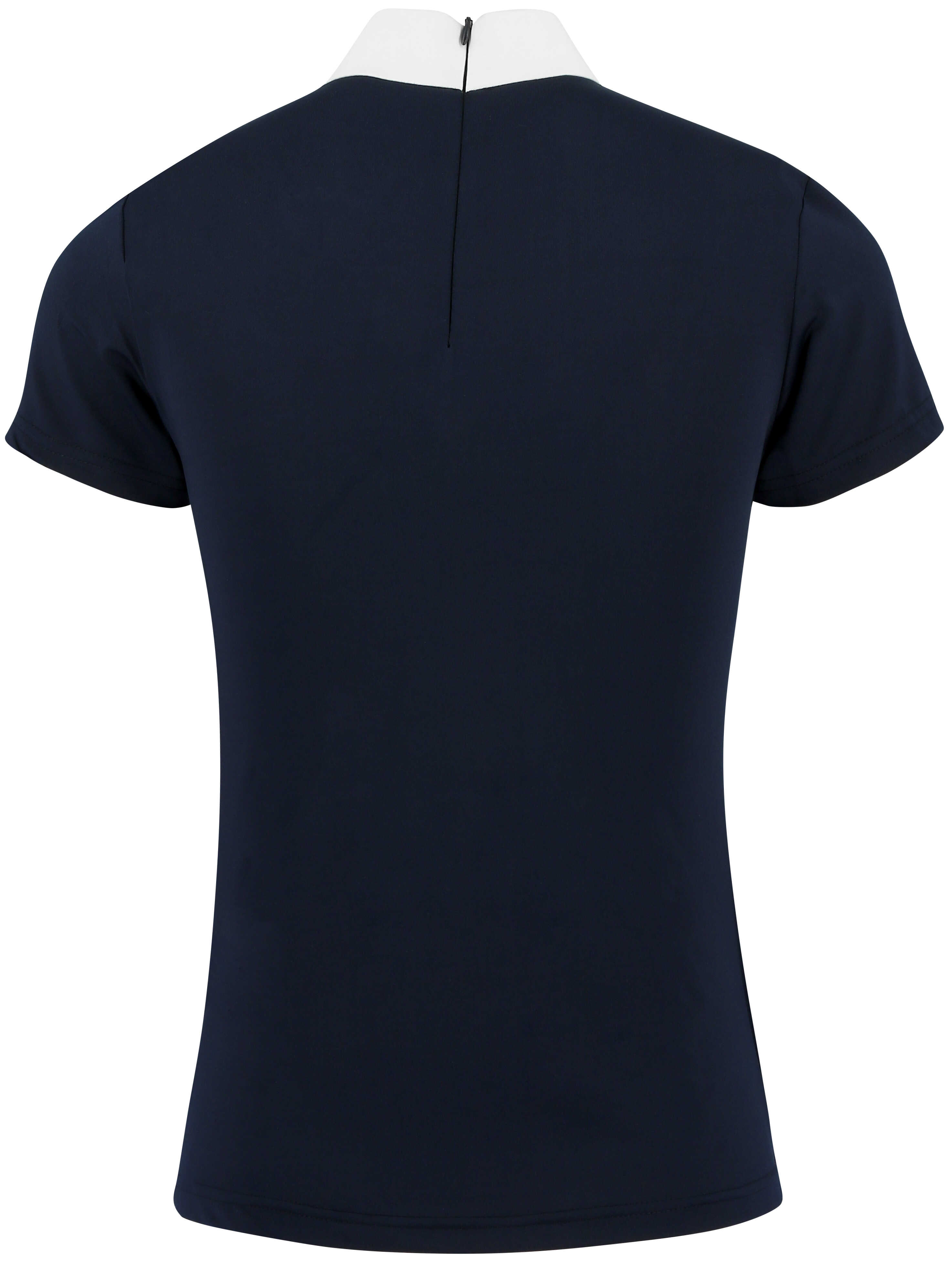 Equitheme Funza Polo Competition Top Navy blue - 3