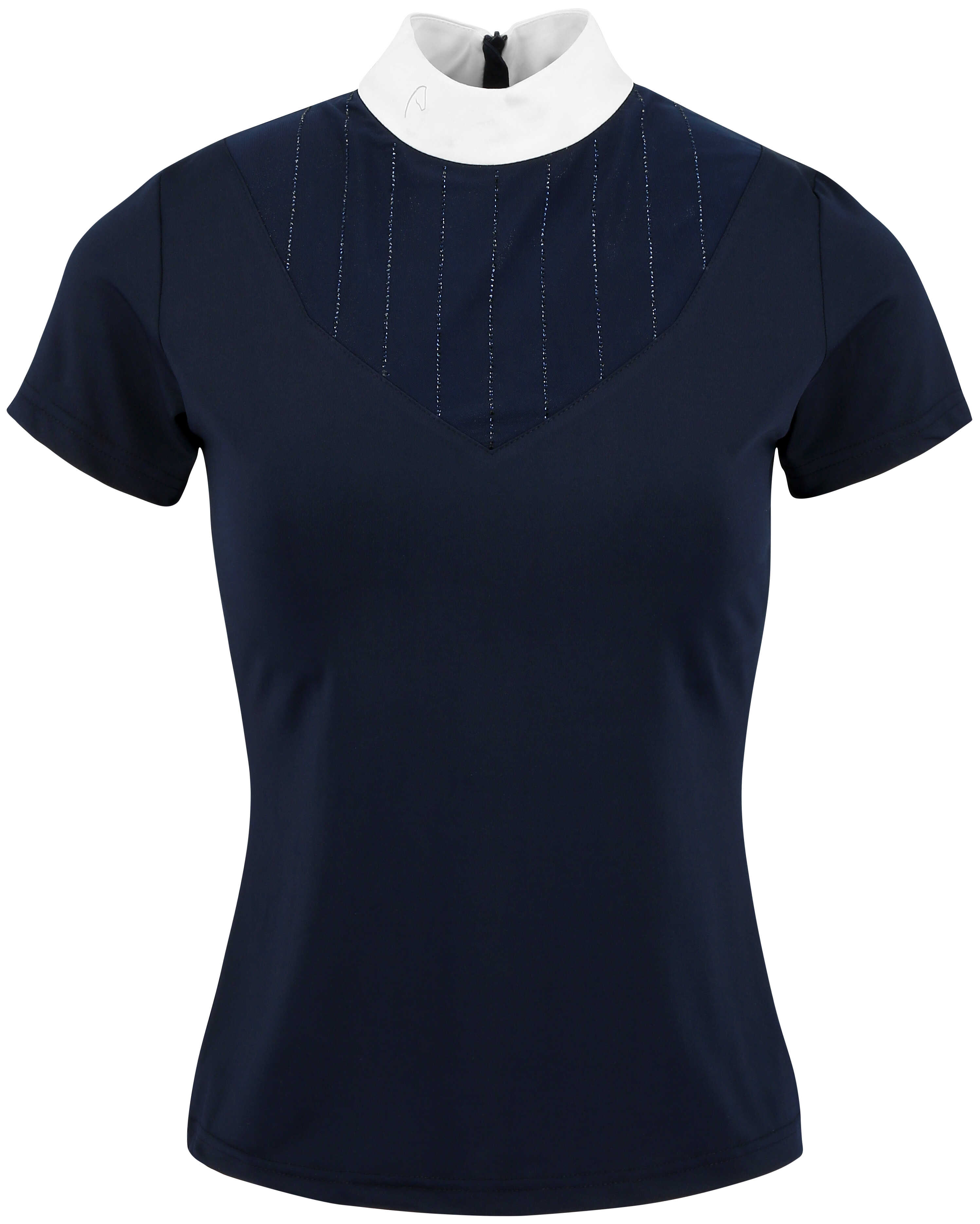 Equitheme Funza Polo Competition Top Navy blue