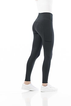Equitheme Lyly Pull-on Silicone Riding Tights Green