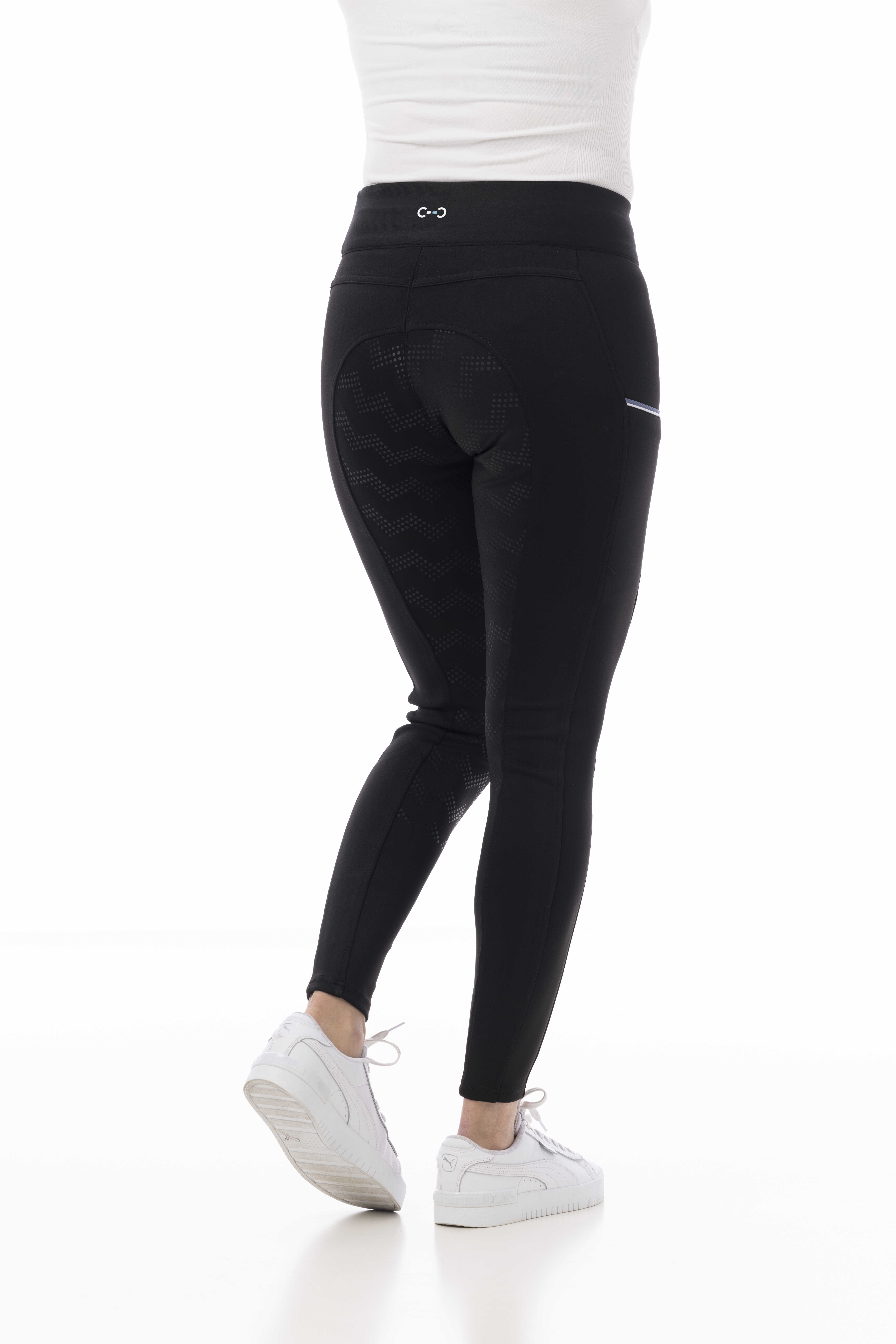 Riding World Kids Agadir Breeches Black - 2