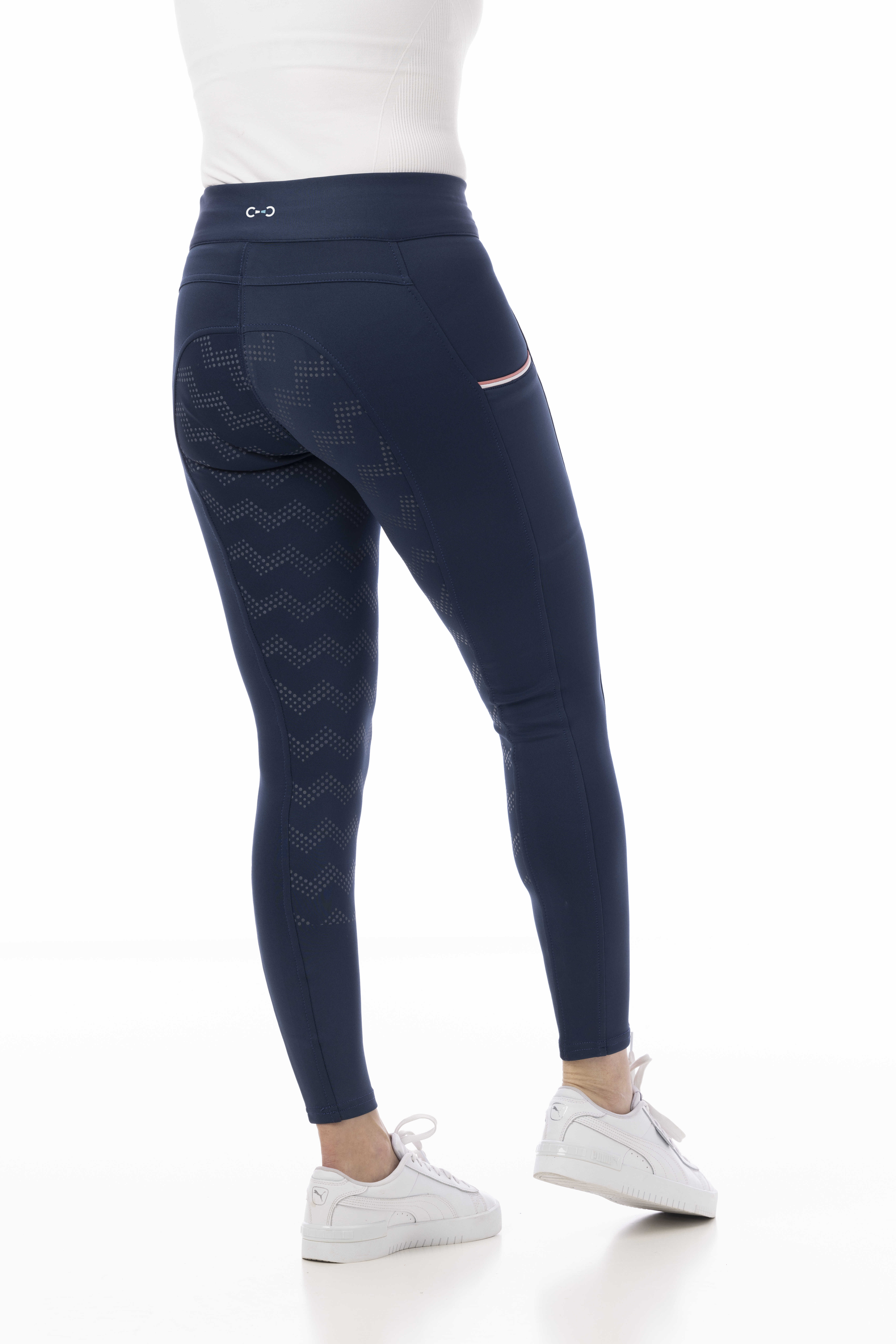 Riding World Kids Agadir Breeches Navy blue - 4