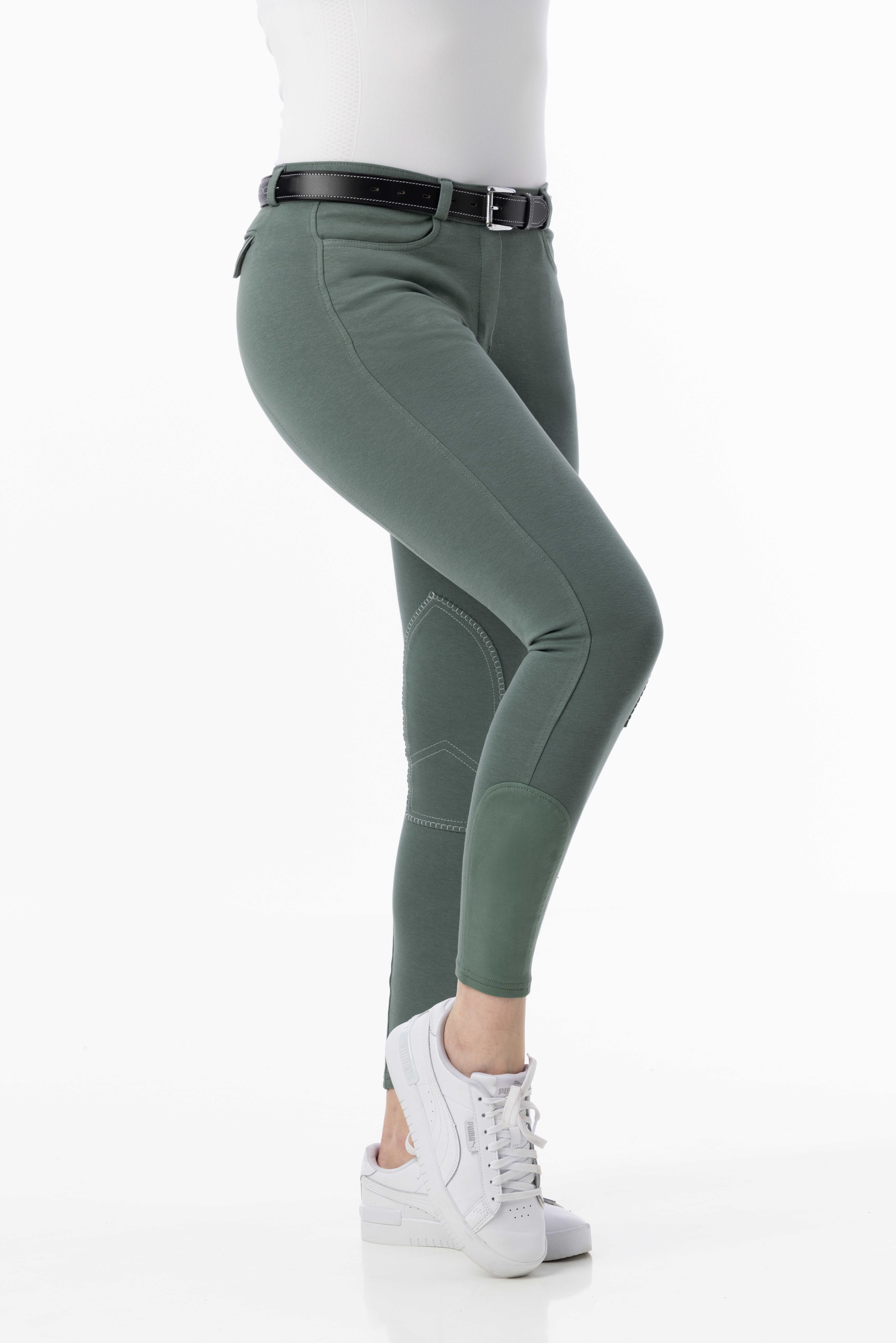 Riding World Alexandrie Breeches Green - 2