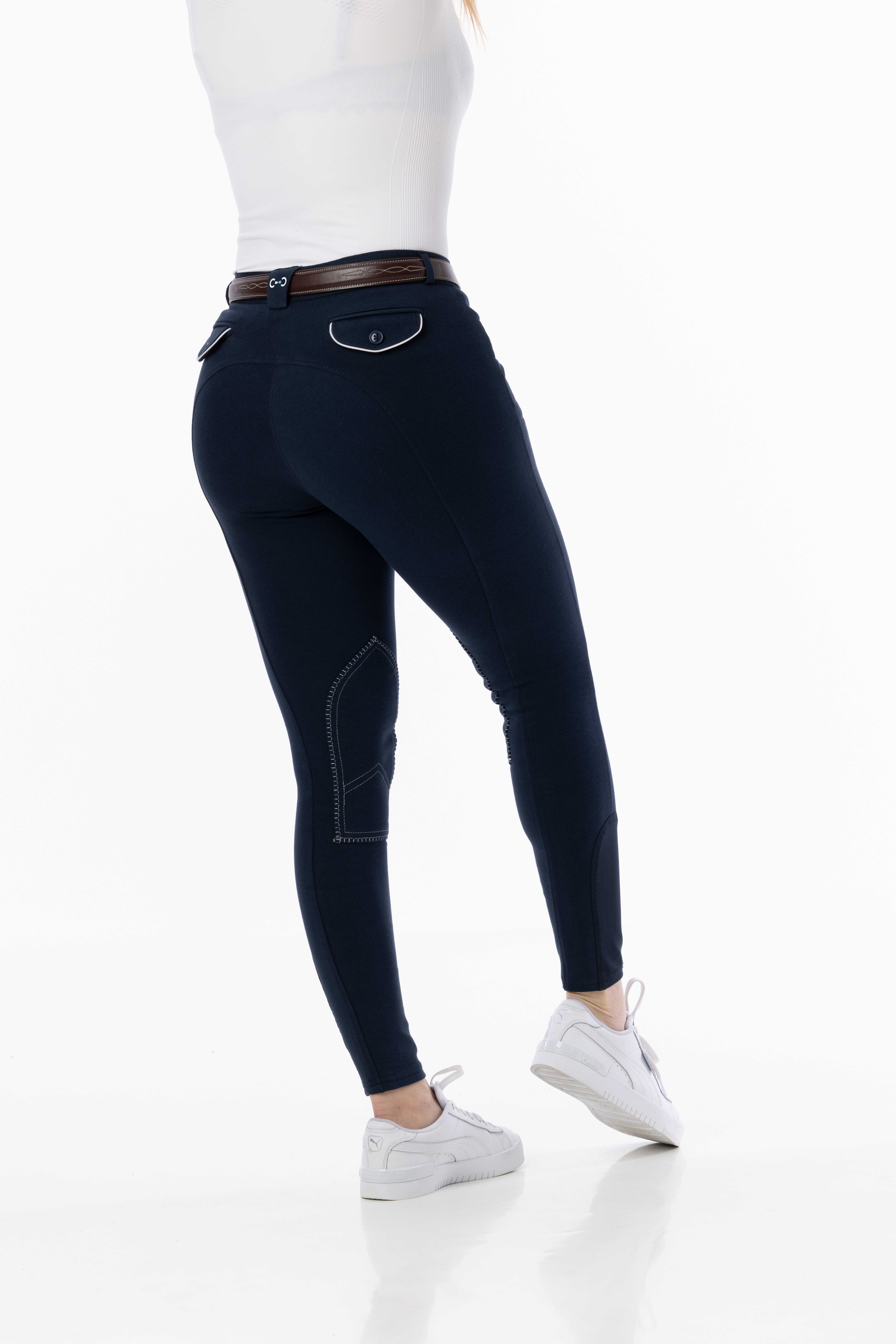 Riding World Alexandrie Breeches Navy blue - 2