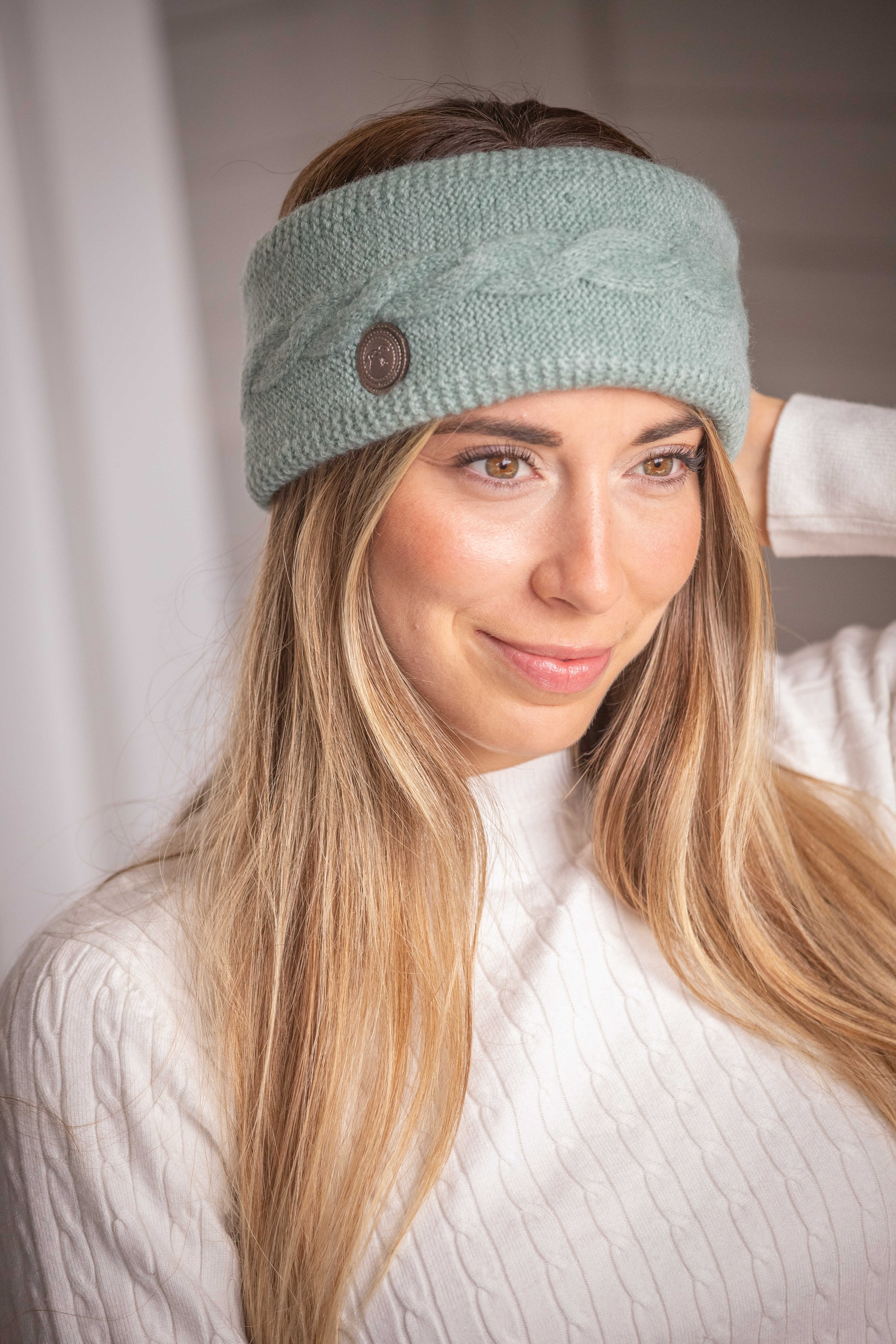 Penelope Mel Pannband Sage Green - 2