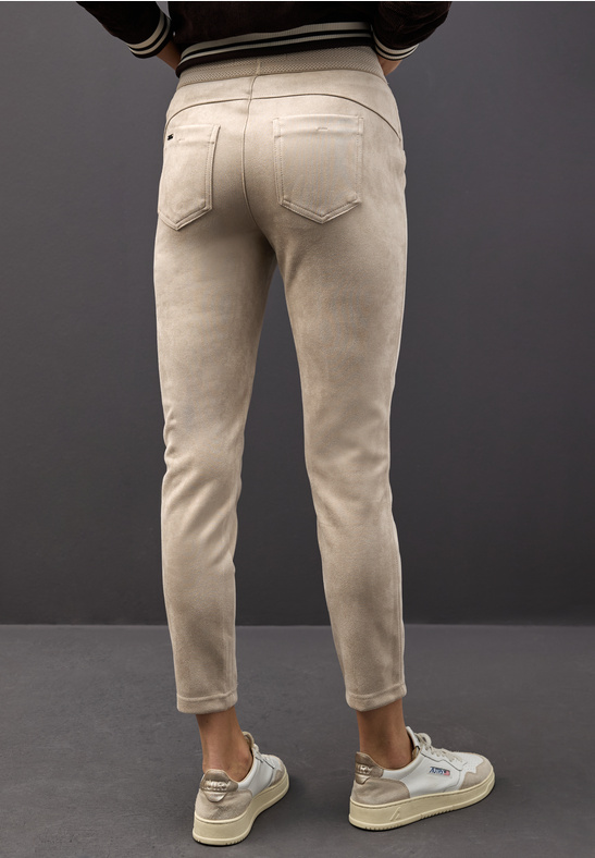 Style LTD QR Hope Velour - Dark Morn Beige - Street One