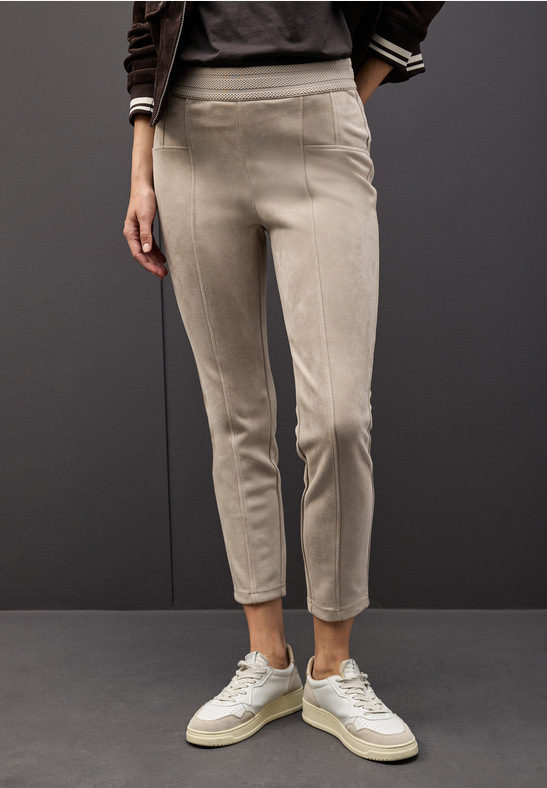 Style LTD QR Hope Velour - Dark Morn Beige - Street One