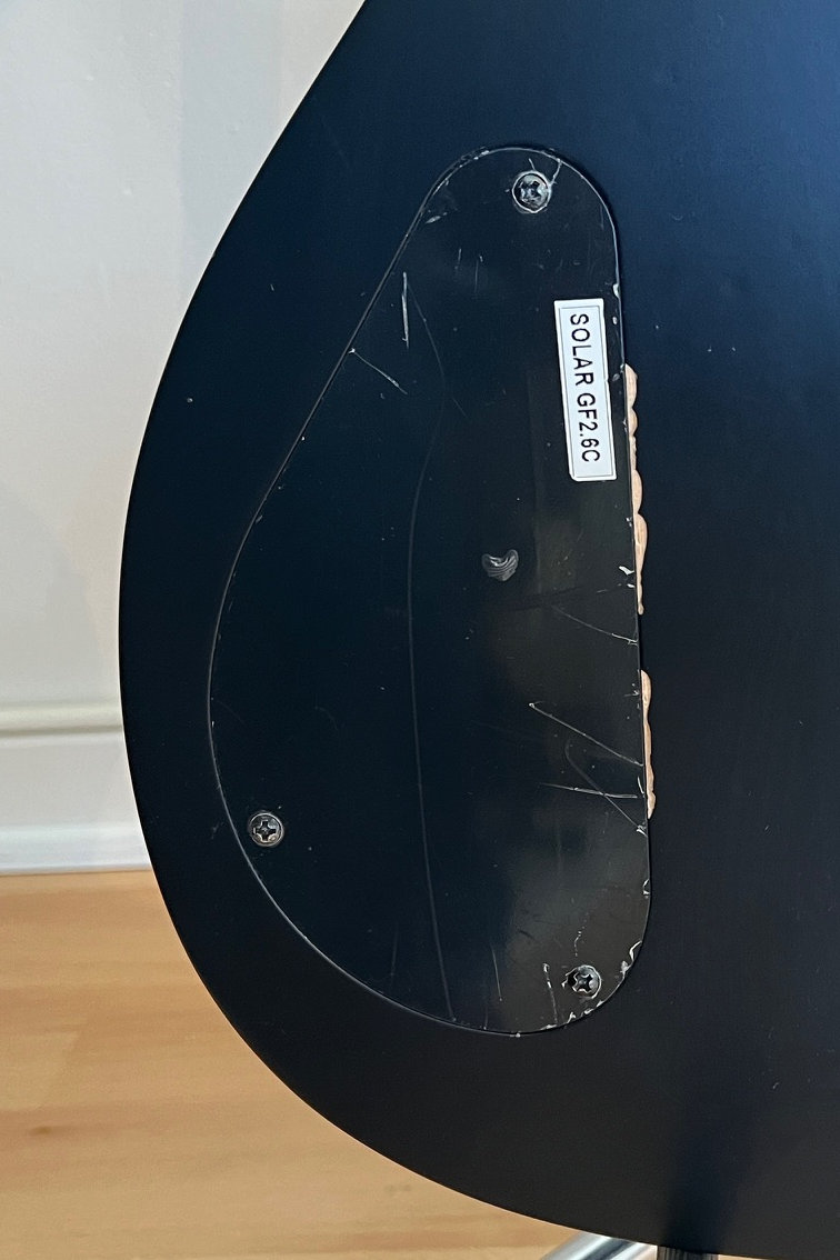 Solar Guitars GF 2.6 C - Begagnad elgitarr - 3