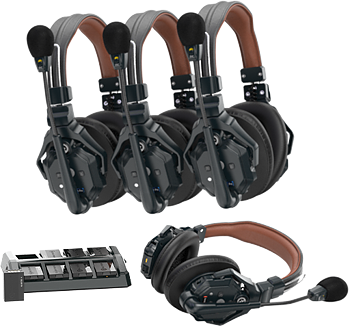 Hollyland Solidcom C1 Pro-4S-DH - 4 Person Noise Cancelling Headset Intercom Double-Ear Version