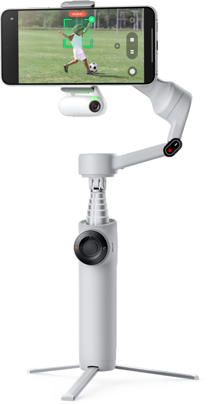 Insta360 Flow 2 AI Tracker Bundle (Stone Gray)