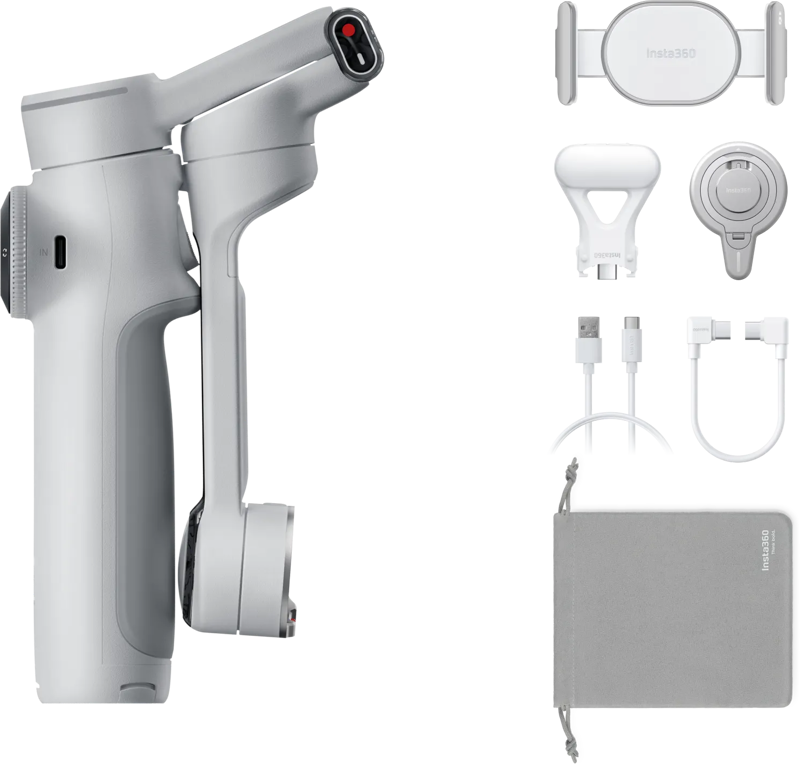 Insta360 Flow 2 Pro Creator Bundle (Stone Gray) - 10