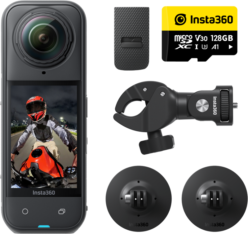 Insta360 X5 Motorcycle Bundle