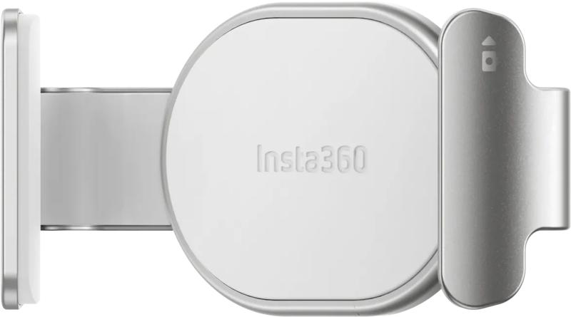 Insta360 Flow 2 Pro Magnetic Phone Clamp (Summit White) - 3