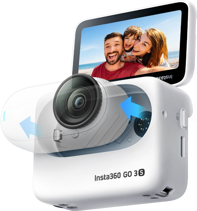 Insta360 GO 3S Action Pod＿Arctic White - 3