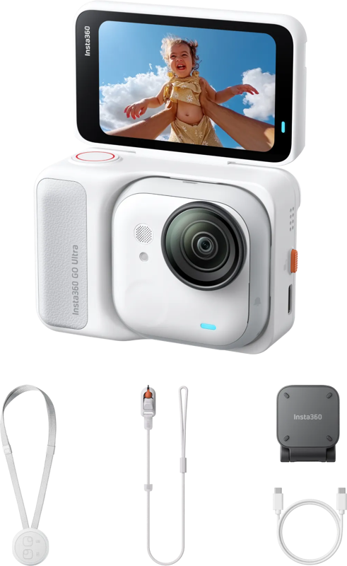 Insta360 GO Ultra Standard Bundle (Arctic White) - 7