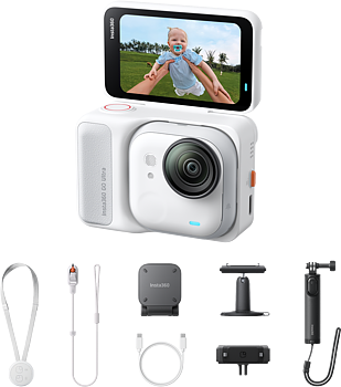 Insta360 GO Ultra Creator Bundle (Arctic White)