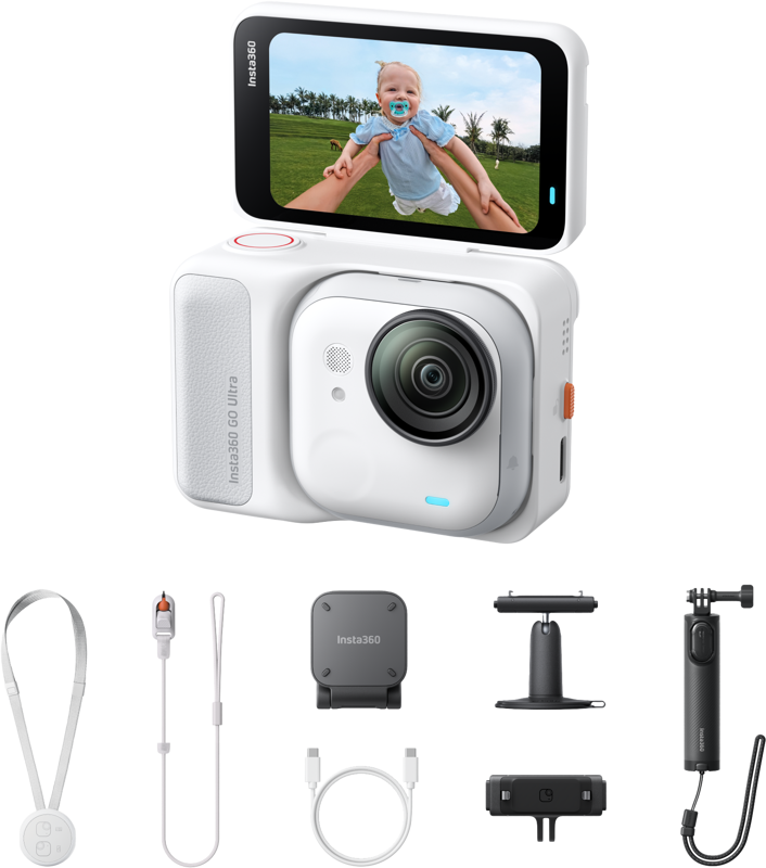 Insta360 GO Ultra Creator Bundle (Arctic White) - 9