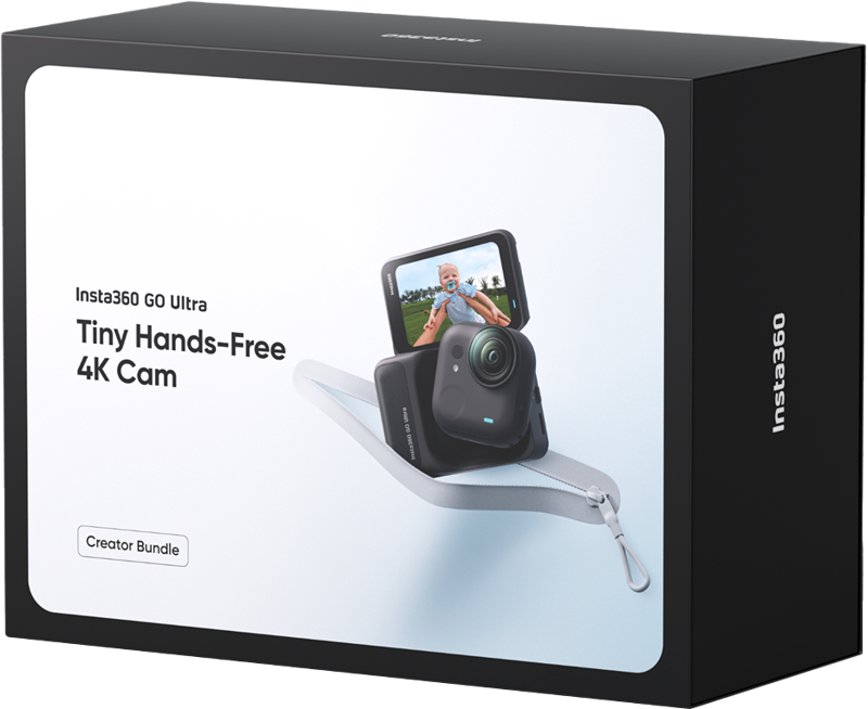 Insta360 GO Ultra Creator Bundle (Midnight Black) - 3