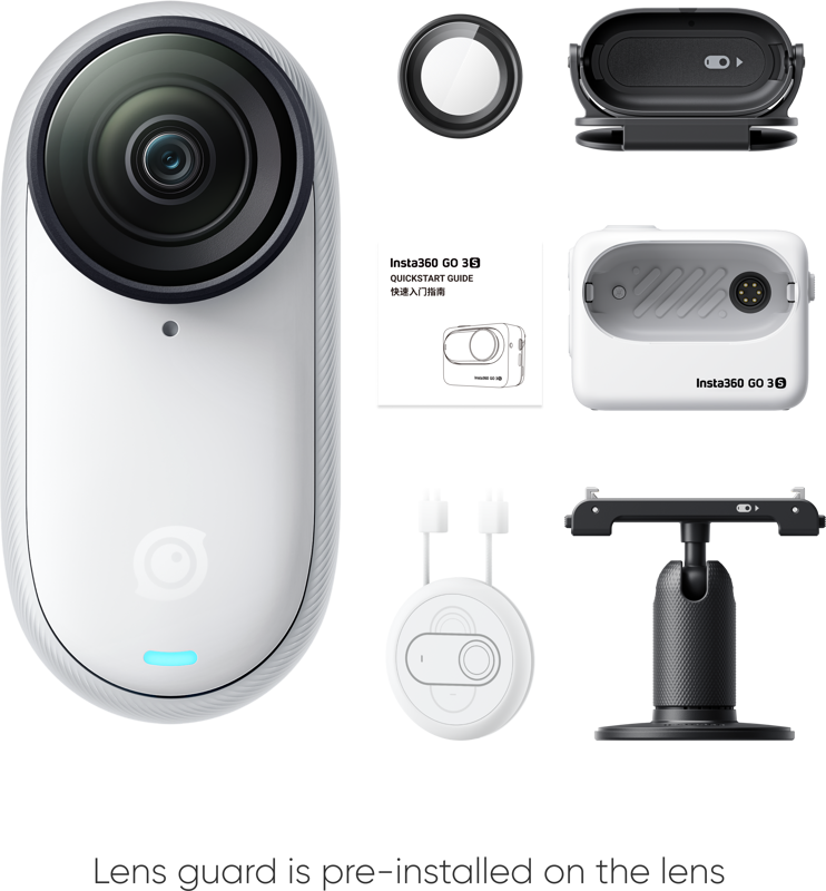 Insta360 GO 3S Standard Edition＿Arctic White＿64GB - 8