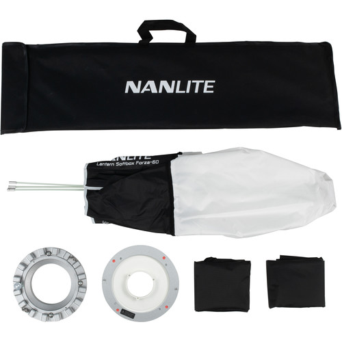 Nanlite LT-FMM-60 Lantern softbox 60cm with FM Mount ( LT-FZ60) – för filmskapare - 8