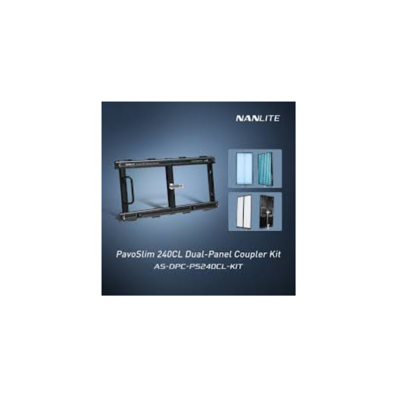 Nanlite PavoSlim 240CL Dual-Panel Coupler Kit - 4