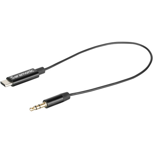 Saramonic Cable SR-C2001 3.5mm TRS Male Jack to USB Type-C Audio Adapter