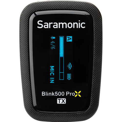 Saramonic Blink 500 ProX TX Transmitter  Including furry windscreen, SR-M1 Lavalier Microphone - 2