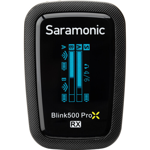 Saramonic Blink 500 ProX RX TRS/TRRS Receiver for Cameras, Mobile Devices, and More