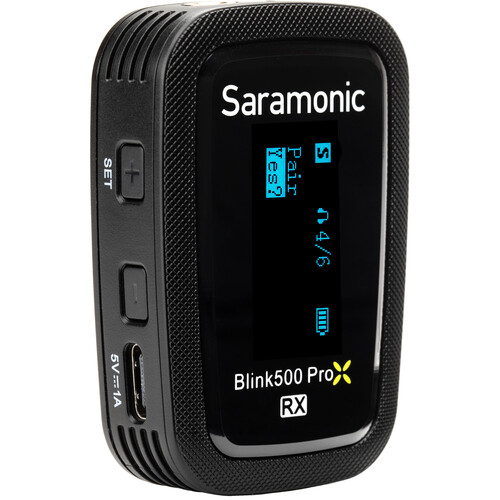 Saramonic Blink 500 ProX RX TRS/TRRS Receiver for Cameras, Mobile Devices, and More - 8