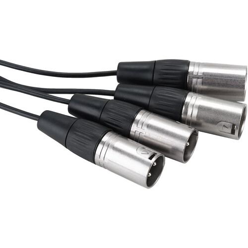 Saramonic SR-C2026 3.5mm TRRRS Male to Quad XLR Male Output Cable for Wireless Receivers - 4