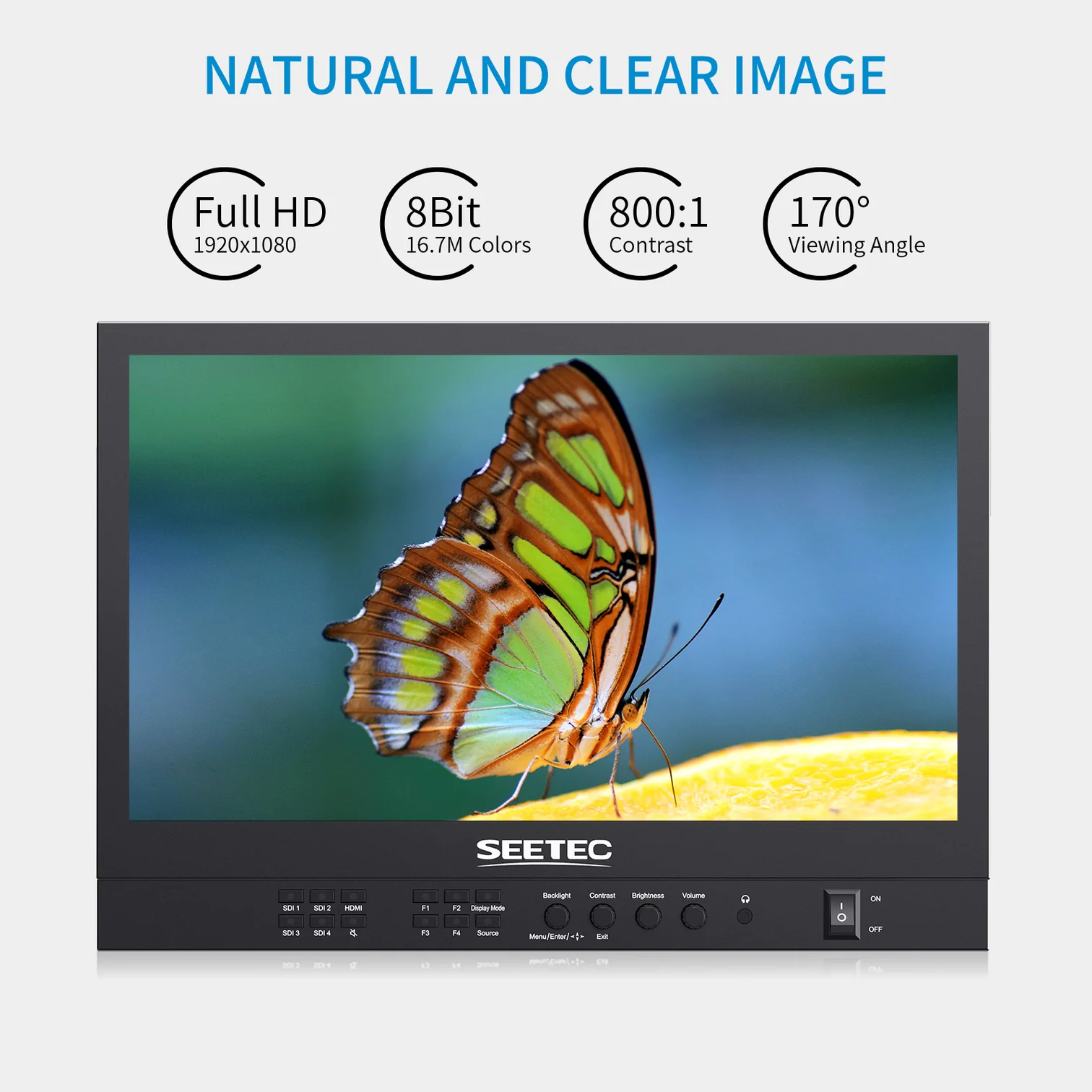 SEETEC monitor ATEM156S-CO 15.6"""" W. SDI Carry-On FLight Case - 3