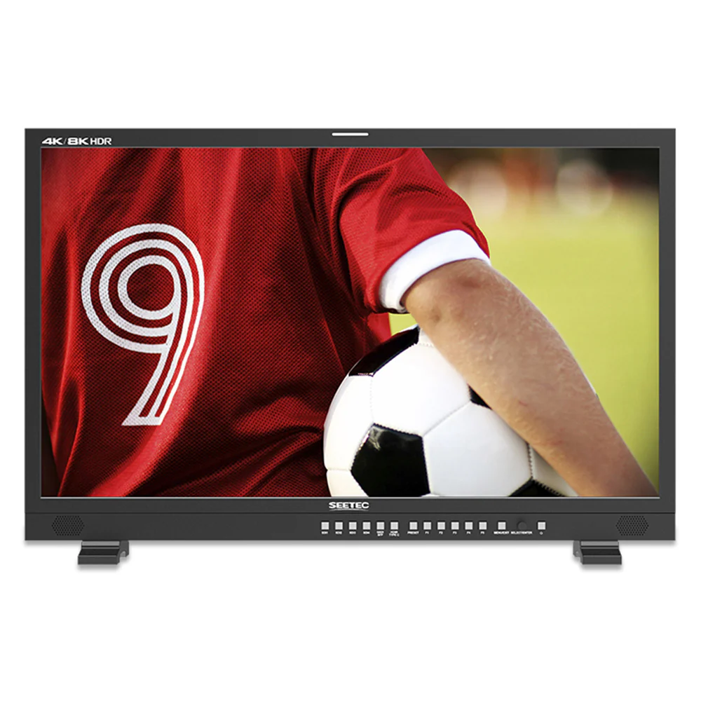 SEETEC monitor 12G320F 32 inch 4K 8K Broadcast Production HDR 4x 12G SDI In Out 2x HDMI 3840x2160 – för filmskapare
