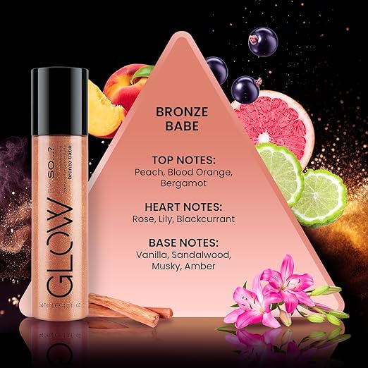 Glow By So Shimmer Mist Bronze Babe 140ml - 2
