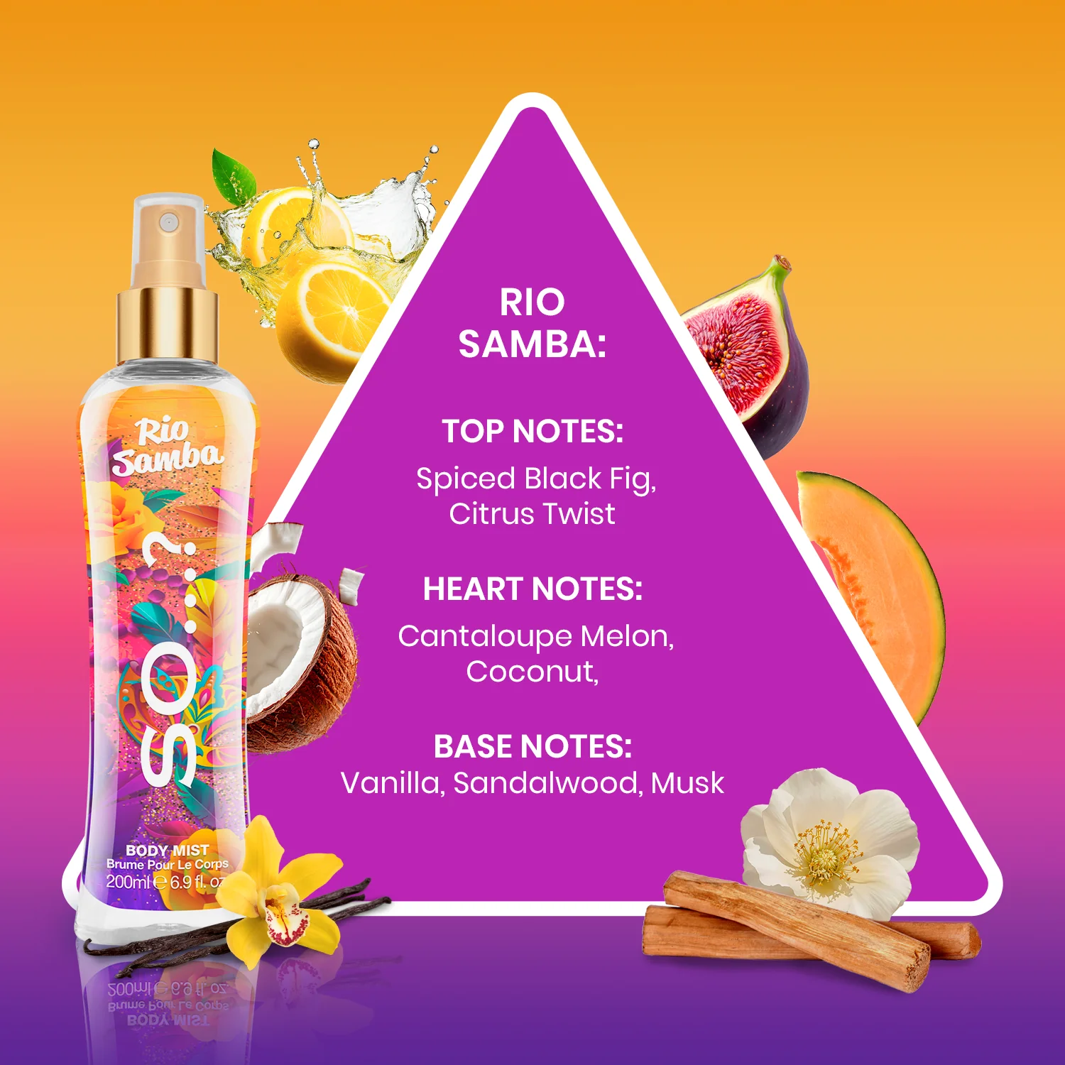 Rio Samba body mist 200ml - So...? - 2