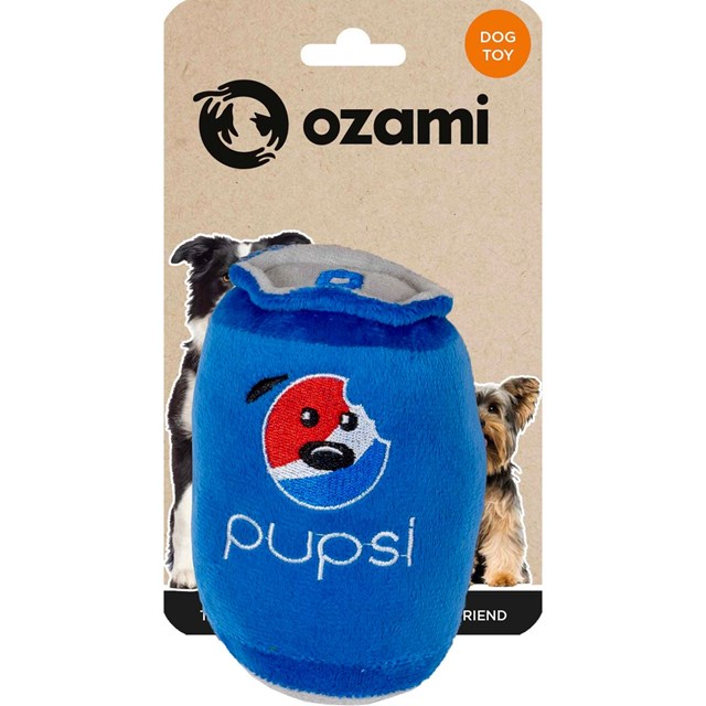 Hundleksak Pupsi "Pepsi burk"8x15cm