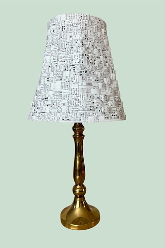 Lampskärm #8 Mässing