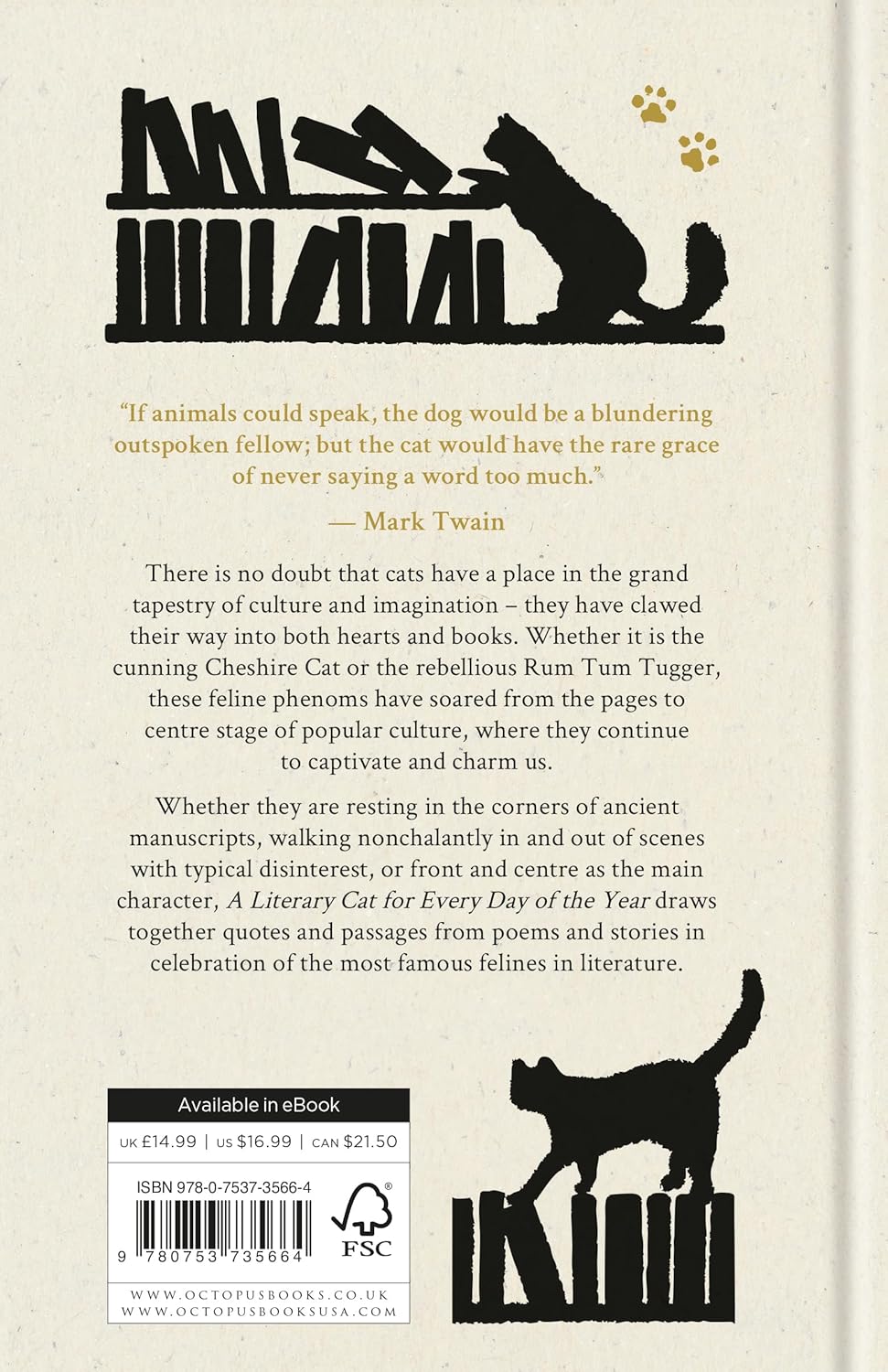 Tara Richardson : A Literary Cat for Every Day of the Year - A mischievous miscellany of cats and felines in fiction - 2