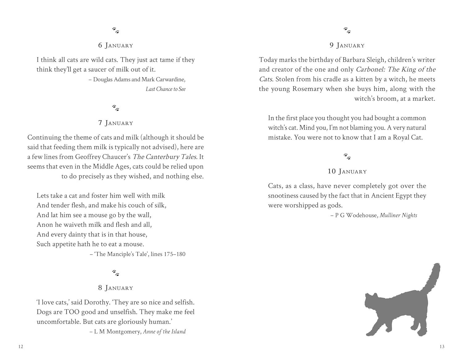 Tara Richardson : A Literary Cat for Every Day of the Year - A mischievous miscellany of cats and felines in fiction - 3