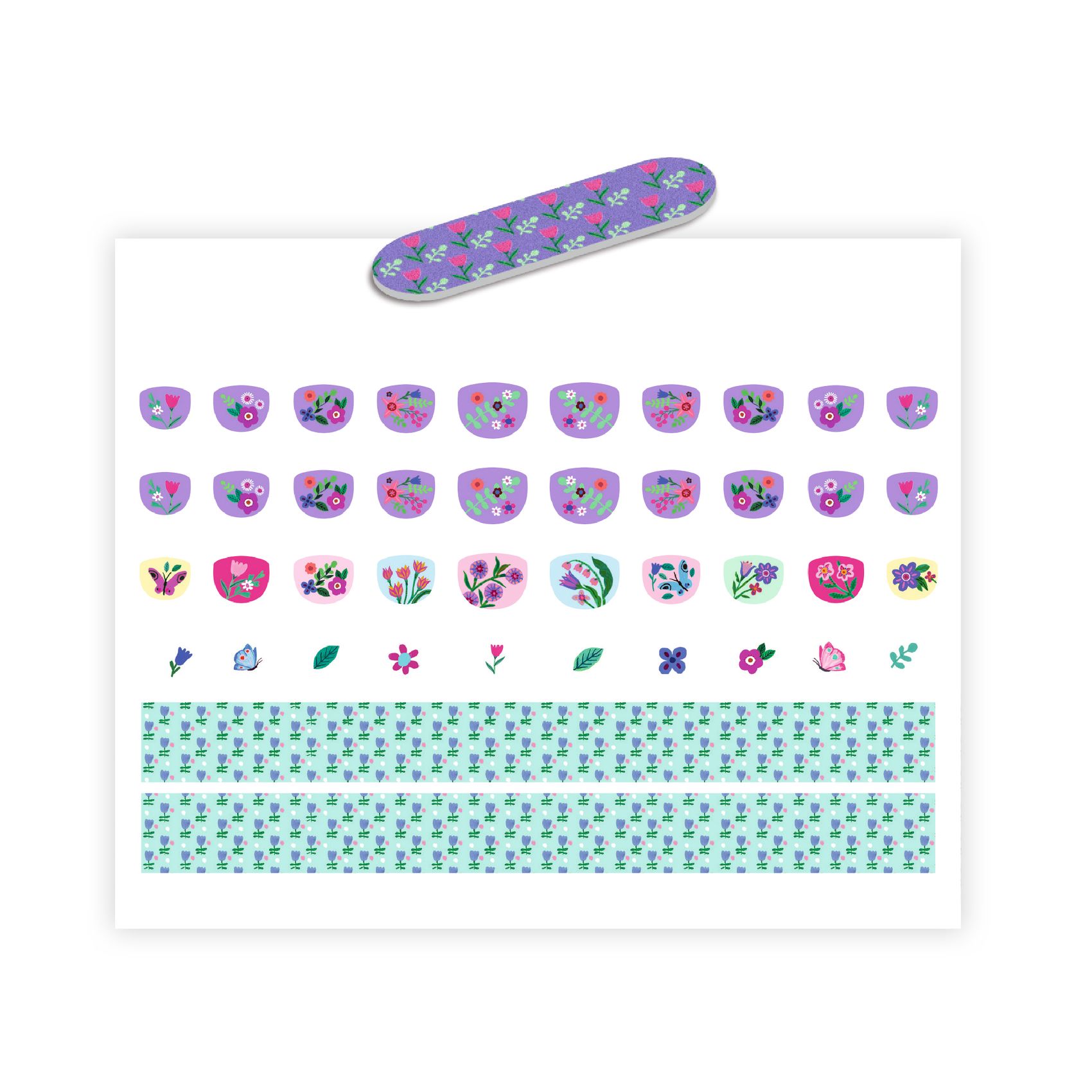Nails Stickers - Petite fleur - 2