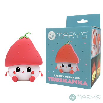 Mary's LED Night Lamp Strawberry