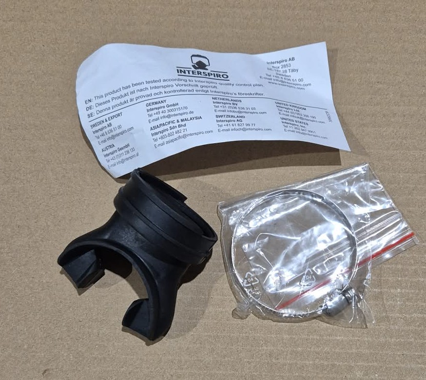 Interspiro helmask,  Silikon  - 2