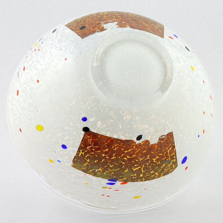 Bertil Vallien (Satellite 1992) White Rounded Bowl 21/11 cm #59725