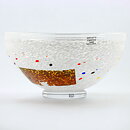 Bertil Vallien (Satellite 1992) White Rounded Bowl 21/11 cm #59725