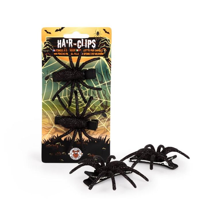 Hårklämma Spindel 2-pack