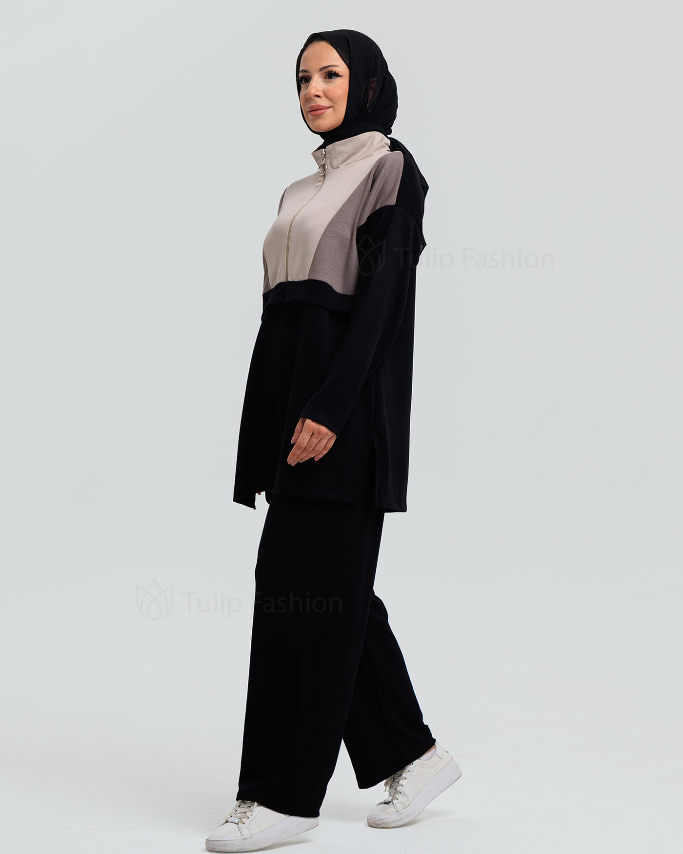 Tunika-Set - Schwarz - 3