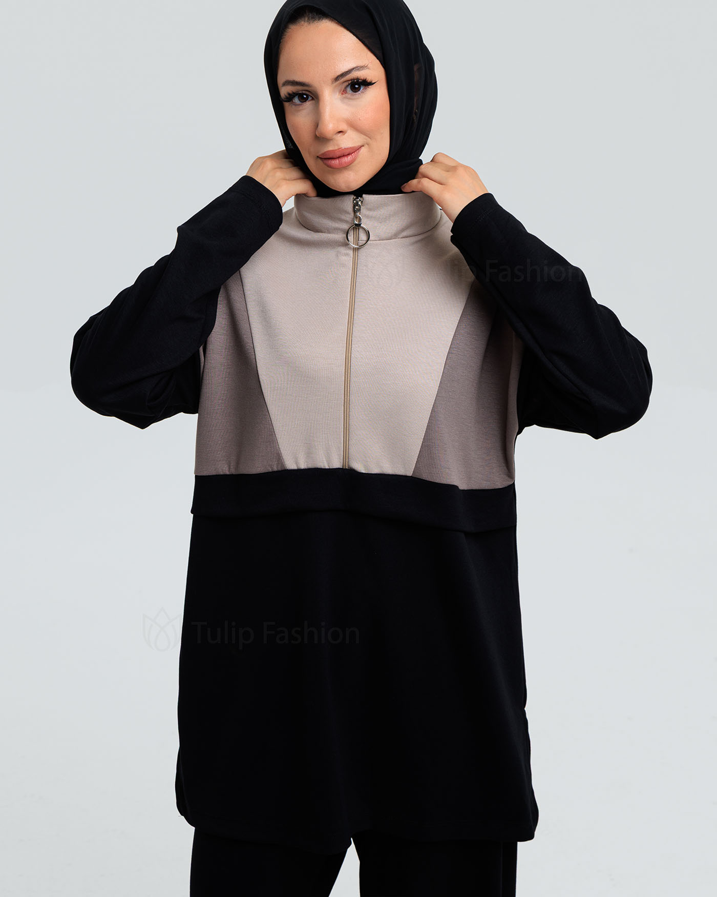 Tunika-Set - Schwarz - 5
