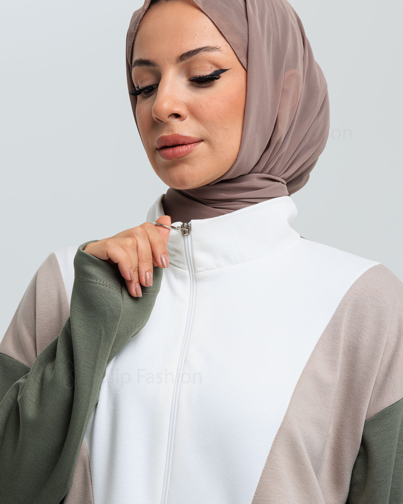Tunic set with pants - Pistachio Green - 6