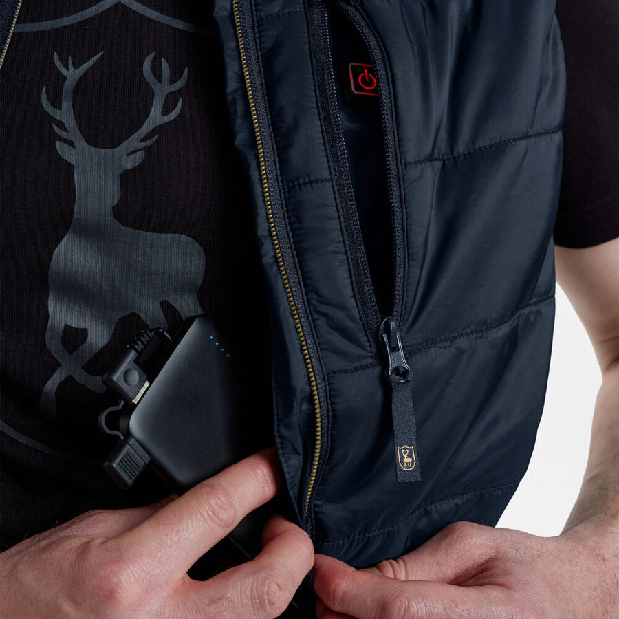 Deerhunter Heat Padded Waistcoat Dark Blue - 5