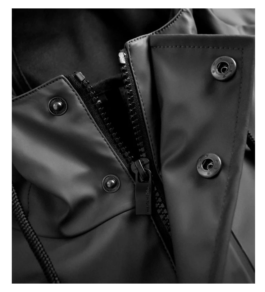 Regnjacka svart Unisex - 4