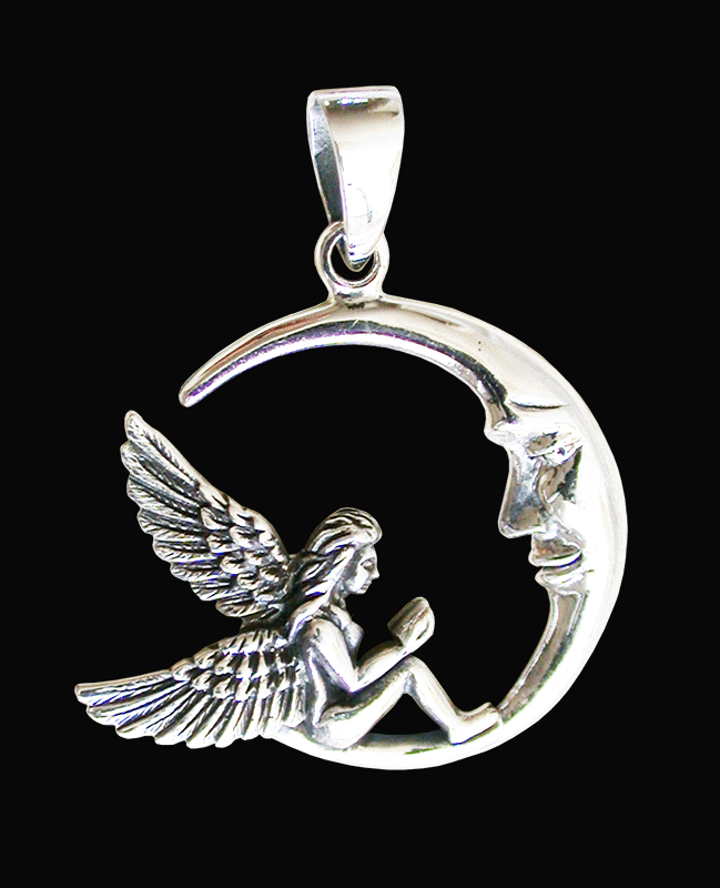 "Bedtime story" Älva halsband i Äkta silver.