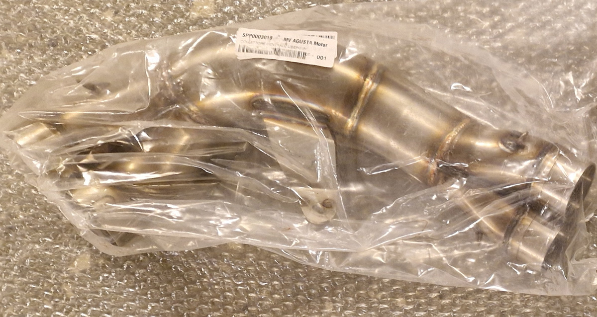 Mittrör ej kat F4 1000